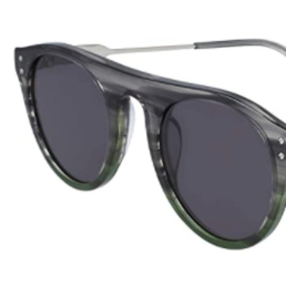 Calvin Klein CK20701S Smoke Green Gradient Horn New Women\'s Sunglasses main image 7